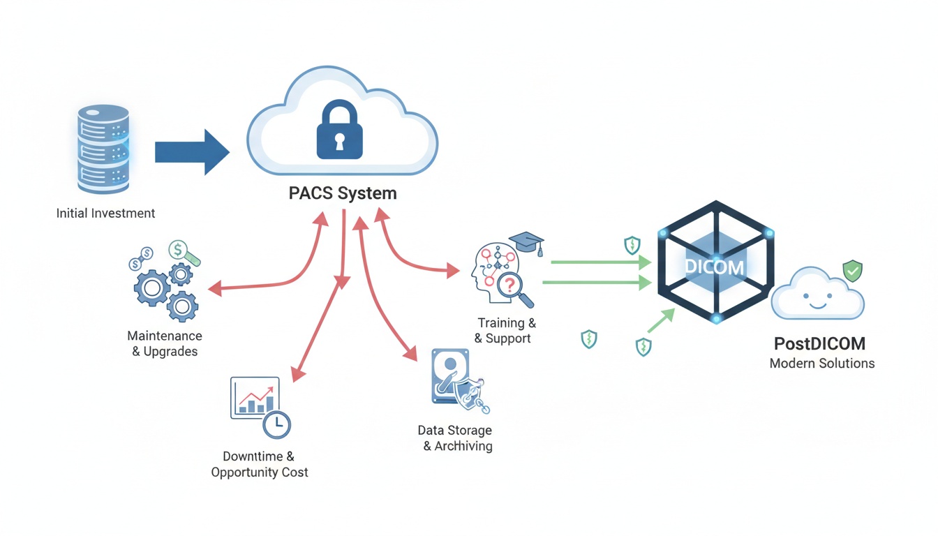 The Hidden Costs of PACS What You Need to Know Before Investing in Medical Imaging Solutions - Created by PostDICOM